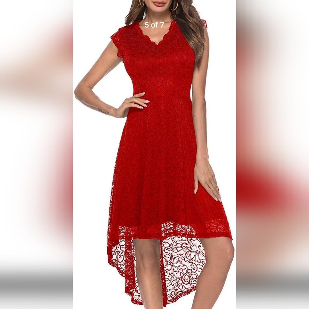 Modecrush red dress